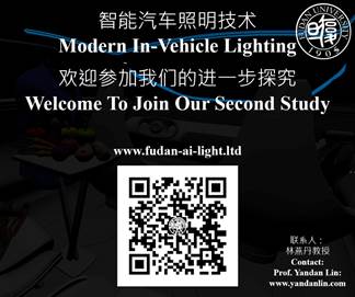 Umfrage zur KFZ-Innenbeleuchtung für autonom fahrende Automobile